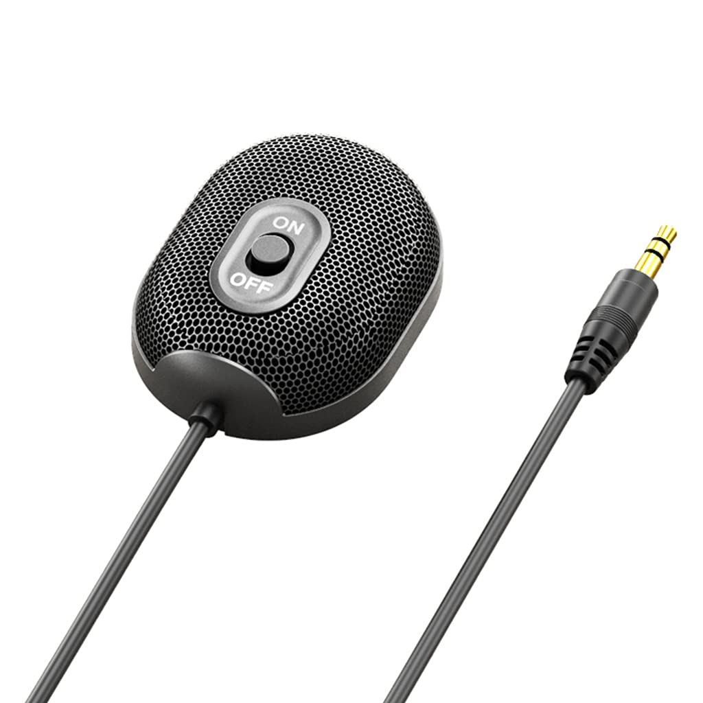 Microphone omnidirectionnel PC et ordinateur portable pour réunion et chat