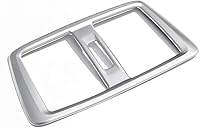 Vista 6 de YIWANG - Embellecedor de marco de salida de aire acondicionado trasero cromado ABS para BMW 218i Gran Tourer F46 2015-2018 Auto Accessories