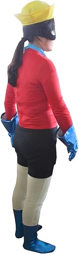 Miniatura 2 de My Party Shirt Barnacle Boy Spandex Costume - Adult Halloween Outfit - TV Show Cosplay Fan Gift Deluxe Red Suit & Accessories