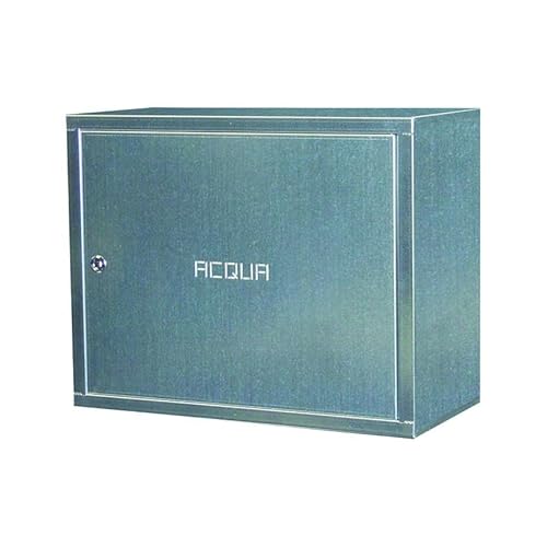 Cassetta contenitore per acqua coibentata in zinco, H40 x L60 x P24 cm