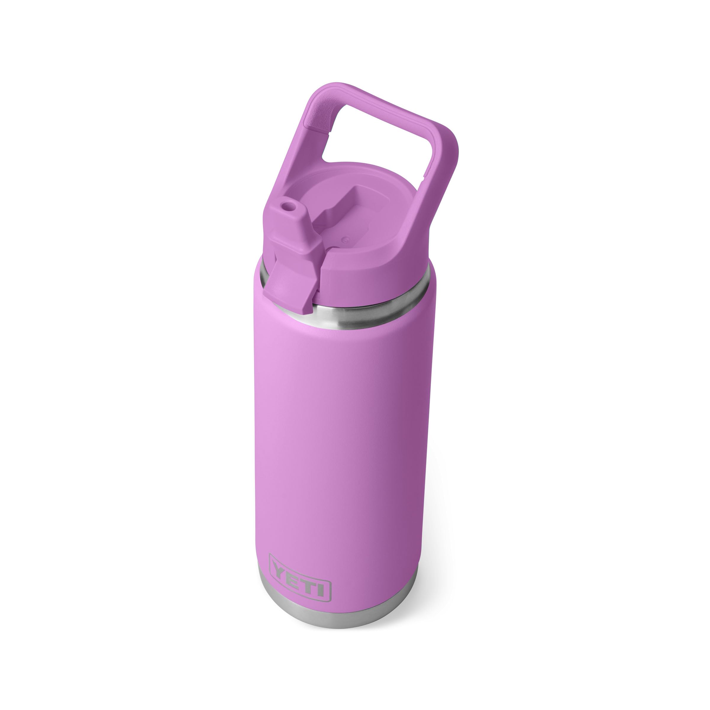 YETI Rambler C Straw Bottle, Stainless Steel Vacuum Insulated Bottle with Straw Cap, Desert Bloom, 26 oz (769 ml)