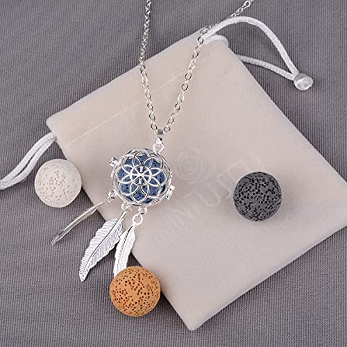 Pack de 2 Collares Difusores de Aceites Esenciales para Mujer miniatura 3