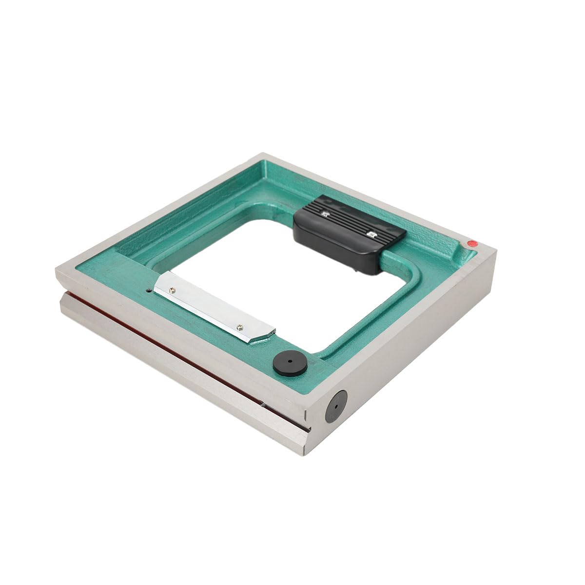 250mm Precision Level, Livello di Telaio Quadrato ad Alta Precisione 0.02mm livello di Montaggio in Acciaio Industriale, Bolla Livella con Custodia in Legno
