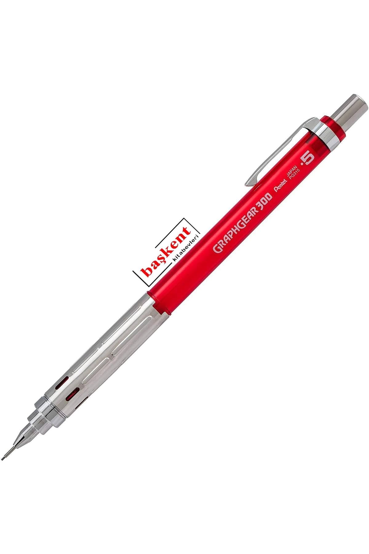 Pentel PG315-TBX (0.5 mm) Teknik Çizim ve Yazı İçin Mekanik Kurşun Kalem, Orijinal Kutusunda