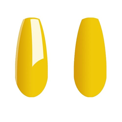 Miniatura 5 de Vishine Esmalte de uñas en gel de 0.6 fl oz, 1 unidad, color amarillo canario, esmalte de uñas de larga duración, esmalte de uñas en gel para otoño,