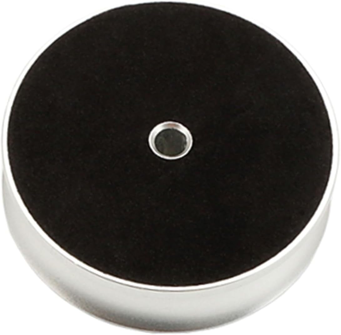 Vinyl Turntable Disc Stabilizer and Weight Clamp for Record Players Metal Audio Turntable Vibration Reducer with Spirit Level for HiFi Vinyl Users