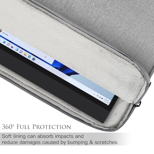 Image of Portable Monitor Case Sleeve 18.5 Inch Compatible with Most Large 18 /18.5 Inch Portable Monitor Pouch Bag with Pocket(NOT FIT 18 INCH Laptop)
