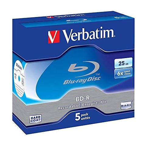 Verbatim BD-R 25 Go 6X Cover