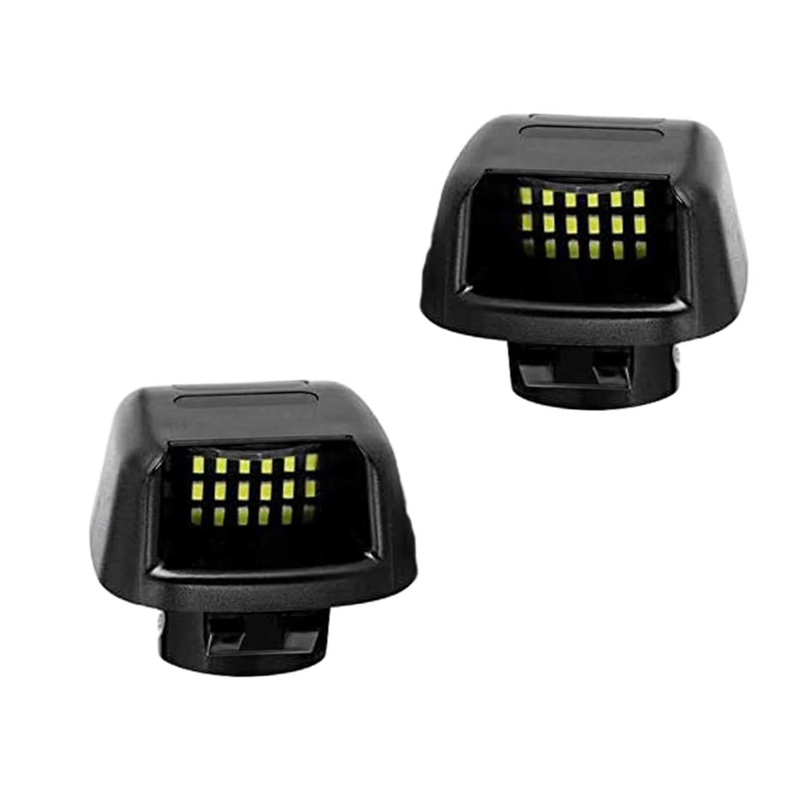 Luces matrícula LED premium para Nissan Navara D40 2005-2016 con acabado resistente 12-24V 7