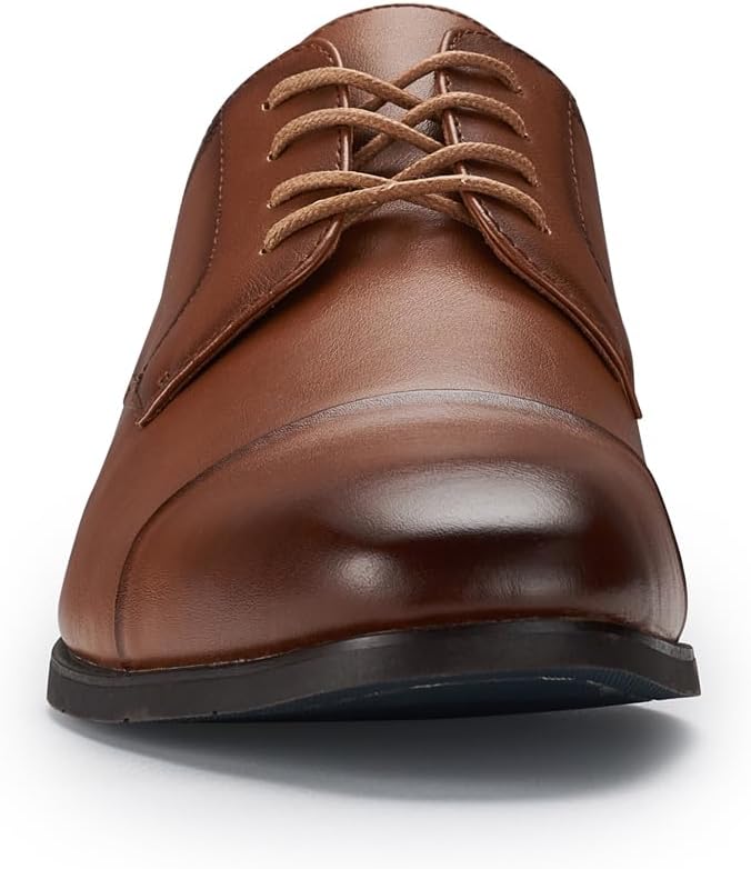 Ferro Aldo Men's Classic Square Toe Dress Shoes | Formal Business Lace-up Oxfords and Slip-on Loafers