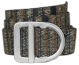 Bison Designs Delta Belt - by - Light Duty 38mm - USA Made - XL, Coyote, up to 46'