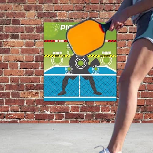 Rebounder pickleball portable mural pour entraînement intérieur extérieur - 2