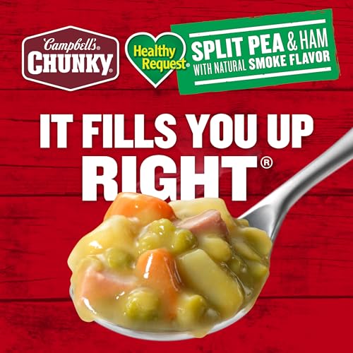 Image of Campbell's Chunky Healthy Request Split Pea & Ham Soup, 19 Oz (4 Pack)