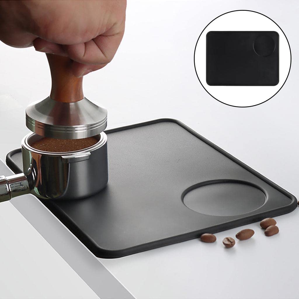 LOOM TREE® Food Grade Silicone Coffee Tamper Mat Non-slip Coffee Grind Pad for Barista Kitchen, Dining & Bar | Small Kitchen Appliances | Coffee & Tea Makers | Replacement Parts & Accs