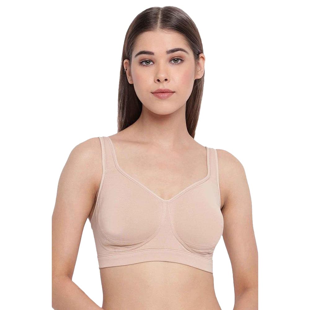 enamor Women's Cotton Everyday Bra - Non-Padded, Non-Wired, Full Coverage, Fab-Cool Technology and Side Support Shaper-picture-28