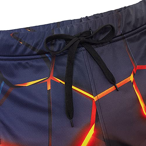 Unicomidea Boys And Girls Pants Cool 3D Printed Glowing Geometry Sweatpants Bottoms Junior Kids Athletic Jogger Pants With Pockets For Gym Sports Training 8-9 Years'' #TOP4