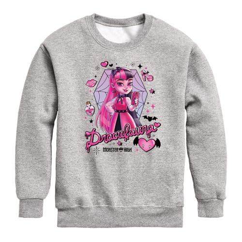 Monster High - Girl Group Crest - Toddler & Youth Girls Short Sleeve Graphic T-Shirt