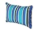 22W x 14D x 4H Sunbrella Outdoor LUMBAR PILLOW by Comfort Classics Inc. Made in USA (Dolce Oasis)