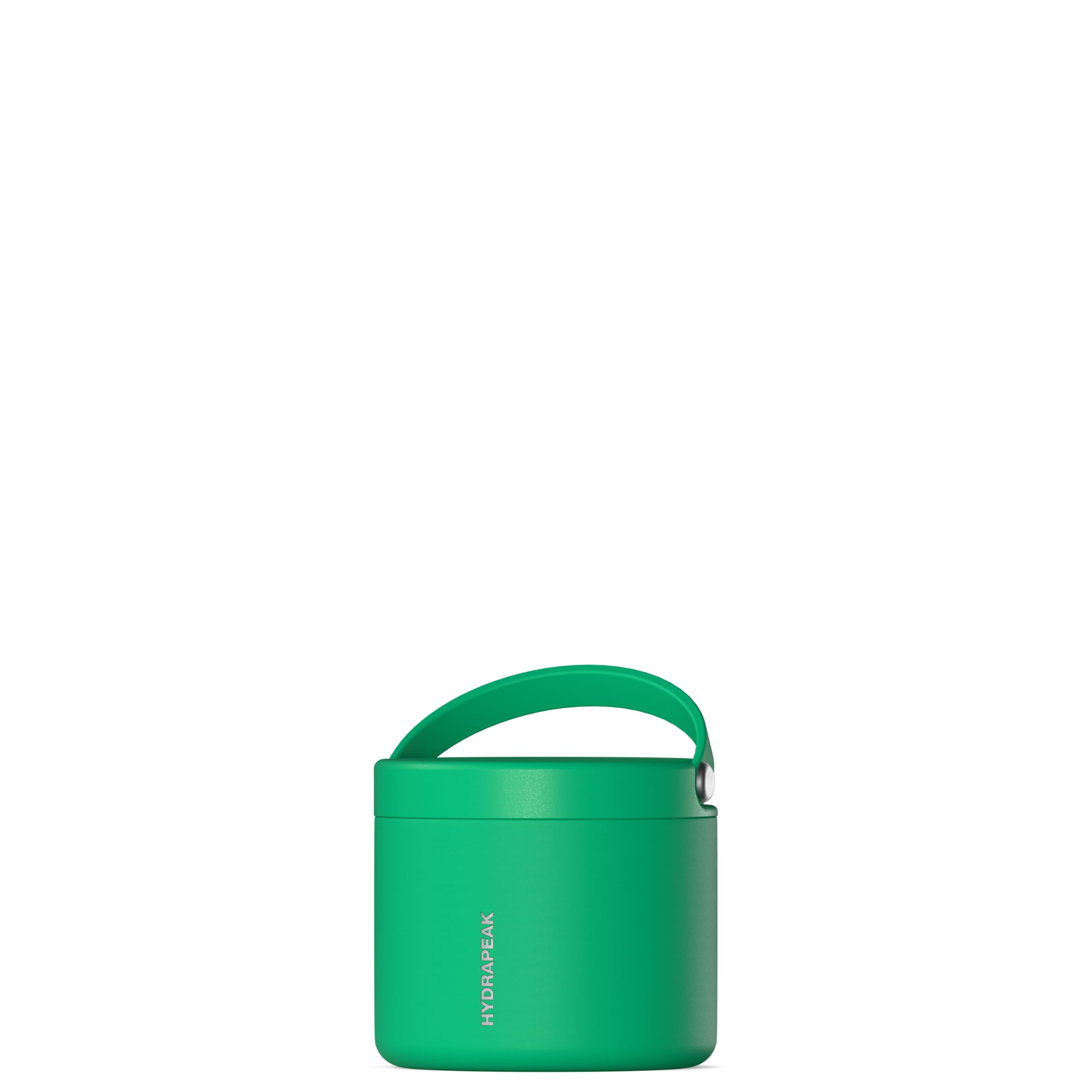Hydrapeak 18oz Stainless Steel Vacuum Insulated Food Jar | Hot Food and Cold Food, Wide Mouth Leak-Proof Soup Container, 10 Hours Hot and 16 Hours Cold (Jade)