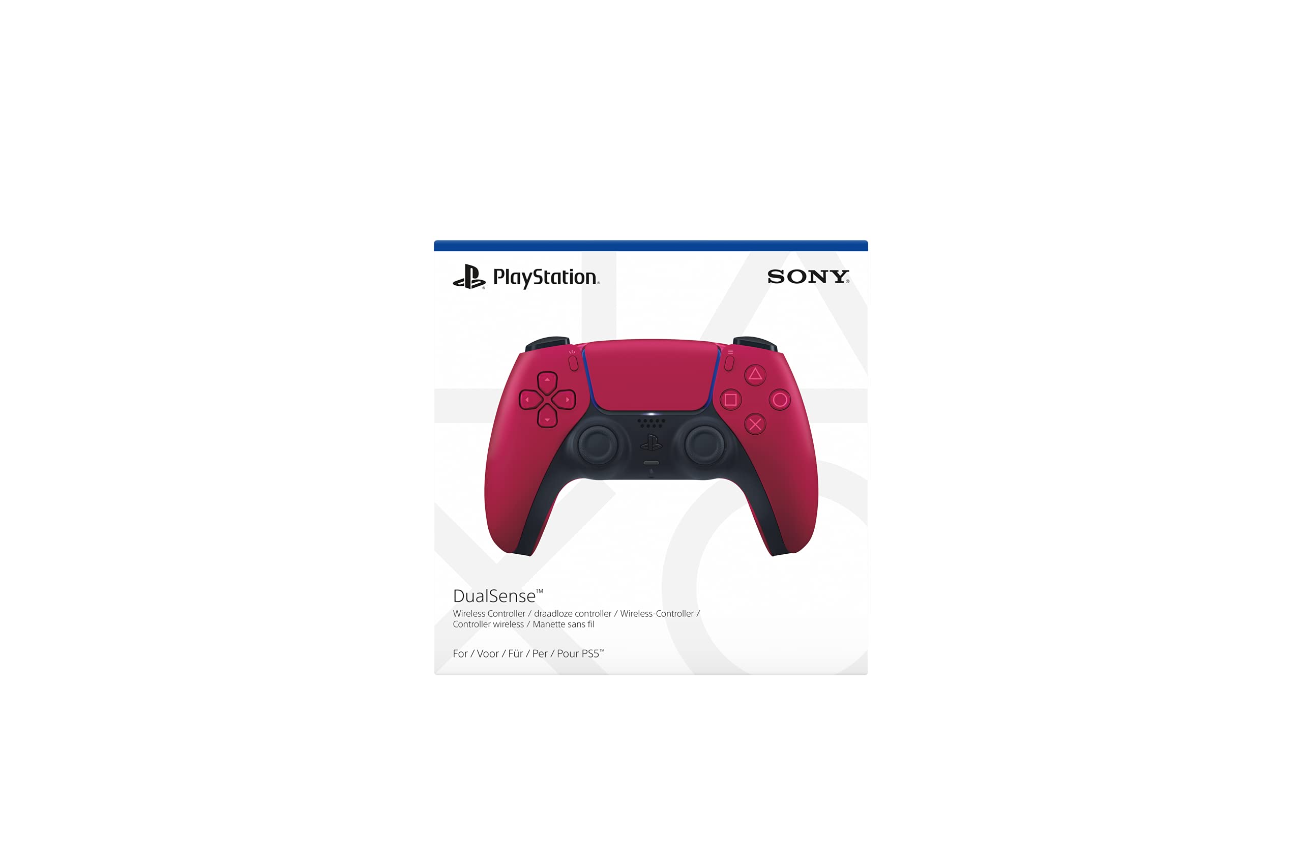 Sony PS5 DualSense Rouge Bluetooth Manette de jeu Analogique/Numérique Playstation 5