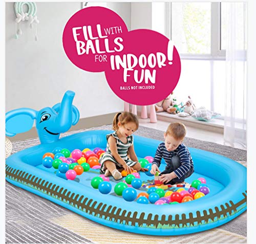 image for Desuccus Splash Pad Sprinkler for Kids Sprinkle & Splash Play Mat 3 in