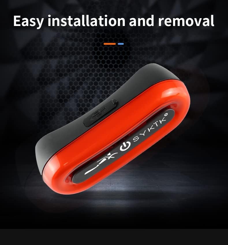 Miniatura 6 de SYKIK SRHL7 - Luz brillante para casco para mayor seguridad, se ve de día o de noche