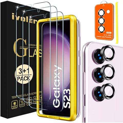 ivoler Verre Trempé pour Galaxy S23 Cover