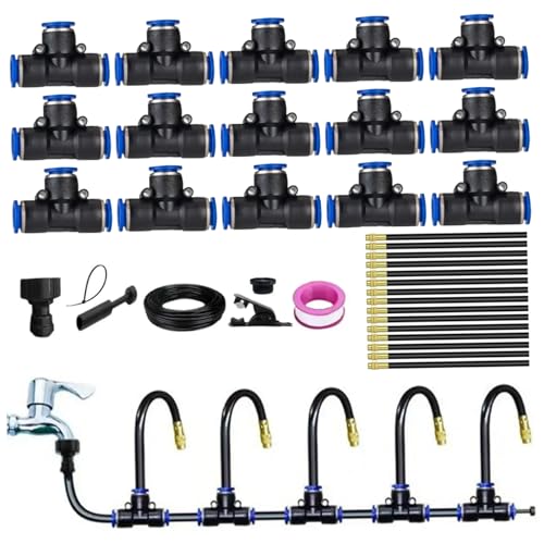 Kit irrigation automatique 15m pour en finir avec la corvée d'arrosage du jardin et de la cour
