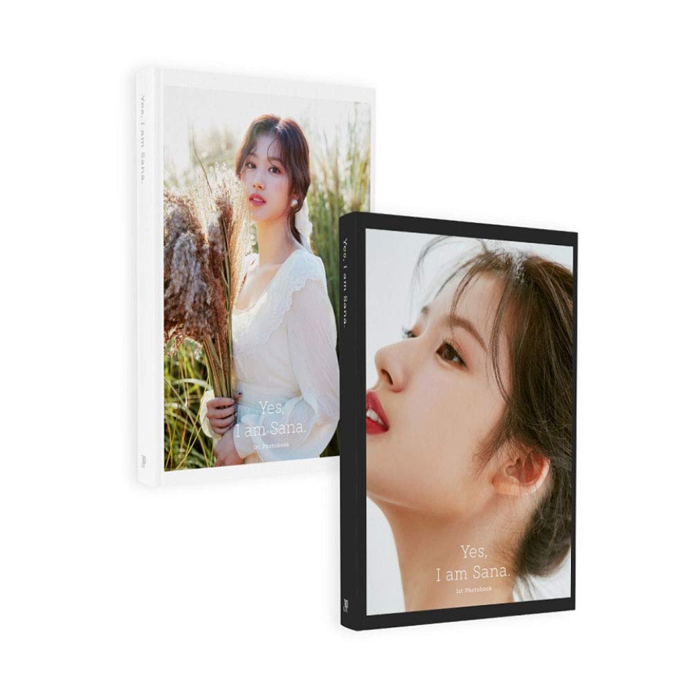 TWICE SANA - Yes, I am SANA. 1ST PHOTOBOOK White VER. (A)