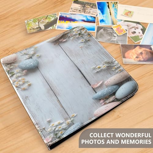 Álbum de Fotos Scrapbook DIY Adhesivo Auto con Cubierta de Cuero PU, 40 Páginas 8x10 para Memorias miniatura 5