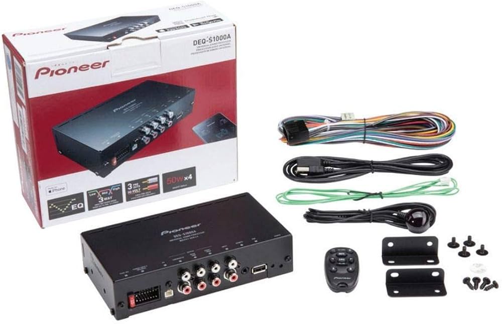 Pioneer DEQ-S1000A2 サウンドプロセッサー Pioneer Processador de som universal, DEQ-S1000A2 | Amazon.com.br