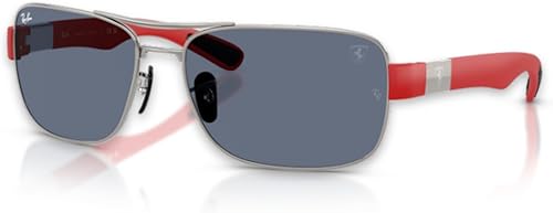 Ray-Ban RB3763M - Gafas de sol cuadradas para hombre y mujer + paquete con kit de gafas de diseño iWear de cortesía