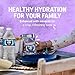 Pure Life Purified Water Bottles, 12 Pack - Still Bottled Water Enhanced with Minerals for a Crisp Taste, Plastic Bottles - 16.9 Fl oz