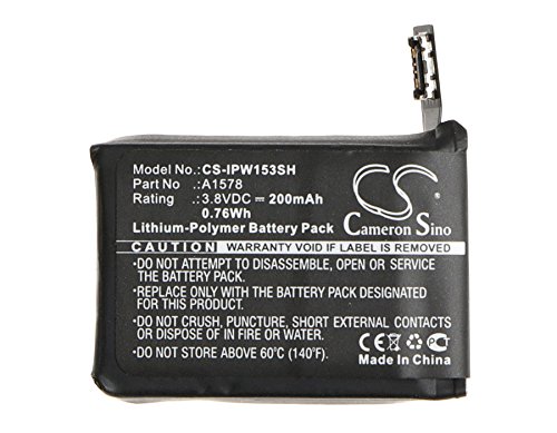 Batería reemplazo XSP para reloj 38mm 200mAh miniatura 5