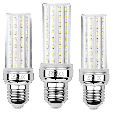 HZSANUE LED Corn Bulbs 20W, 150W Incandescent Bulbs Equivalent, 2300Lm, 3000K Warm White, E27 Edison Screw, Pack of 3 Cover