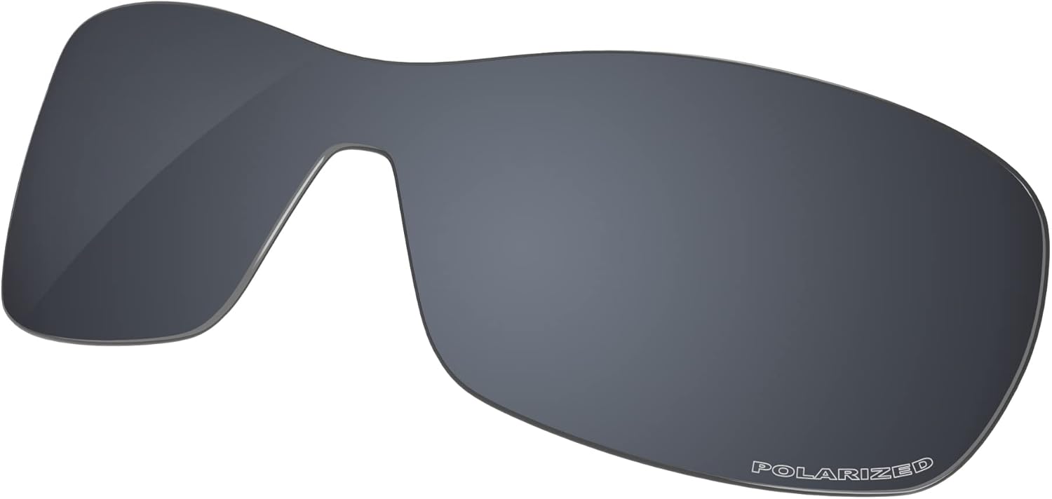 Galvanic Replacement Lenses for Oakley Antix OO9077 Sunglasses - Black Chrome Mirrored