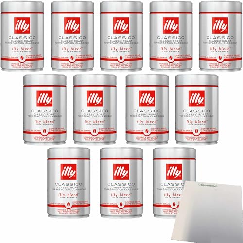 illy Espresso normale Röstung 250g ganze Bohne 12er Pack