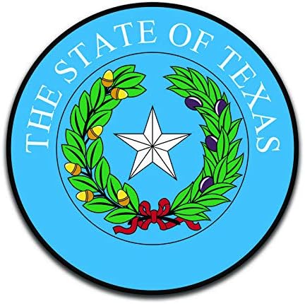 More Shiz Texas State Seal (2 Pack) Vinyl Decal Sticker - Car Truck Van SUV Window Wall Cup Laptop - Two 5 Inch Decals - MKS0930