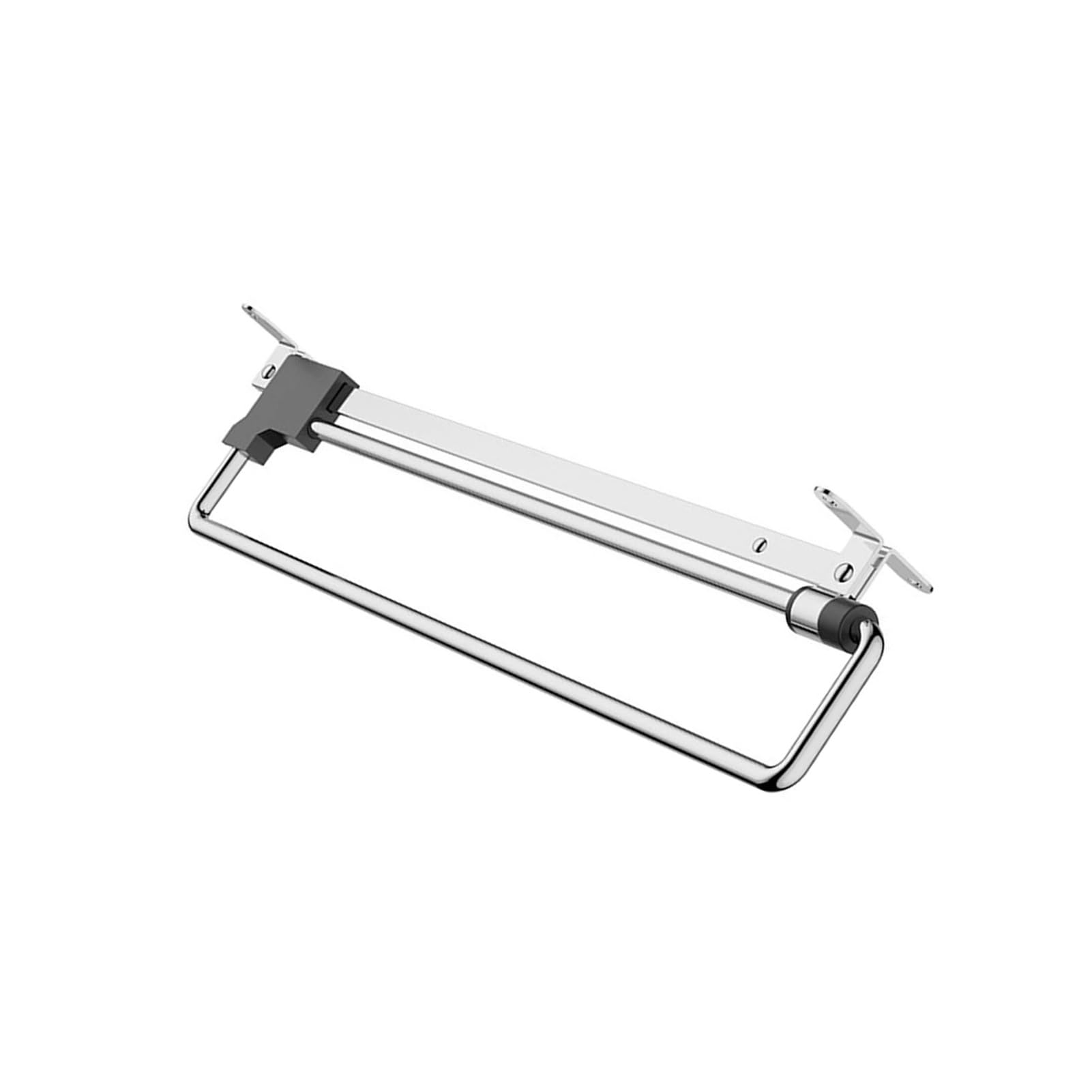 Appendiabiti Estraibile per Pantaloni, Barra telescopica Regolabile per Armadio per Pantaloni, Asta Appendiabiti Estraibile, Organizer per Armadio, capacità di carico Elevata 10 kg (450 mm)