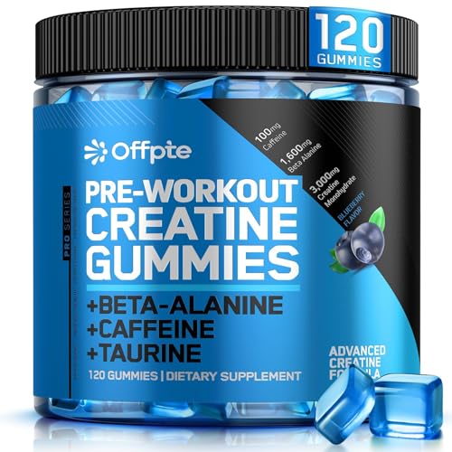 OFFPTE Pre Workout Gummies for Men