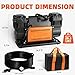 ALL-TOP Air Compressor Kit, Dual Cylinder 12V Portable Inflator 12.35 ft³/Min, Offroad Air Compressor Pump for Truck Tires, Heavy Duty Max 150 PSI for 4x4 Vehicle & RV