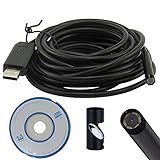 Cámara USB flexible de inspección industrial para coche