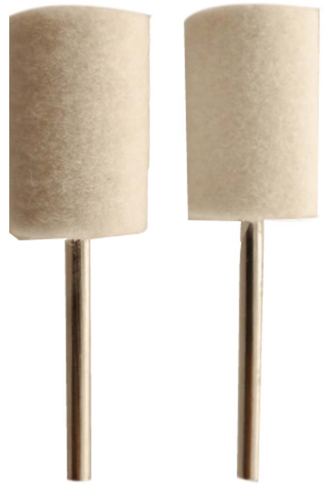 2Pc Cylindrical Felt Bobs Set on 3/32