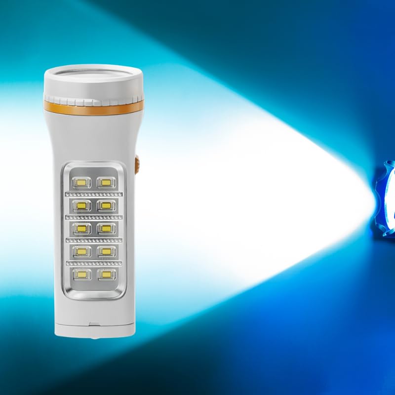 Image of Drumstone 𝟏𝟓-𝐘𝐞𝐚𝐫 𝐖𝐚𝐫𝐫𝐚𝐧𝐭𝐲 RL-3512 Best Torch Light for Farmers in India | Rechargeable & Reliable | Ideal for Outdoor Work, Farming & Emergency Situations