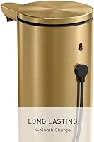 Vista 5 de simplehuman Bomba de sensor recargable automática sin contacto de 9 oz, latón, acero inoxidable