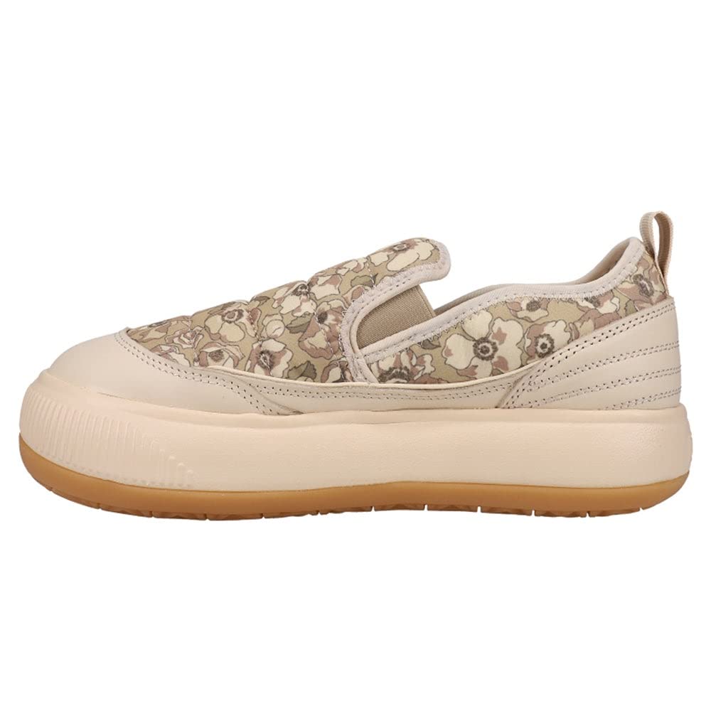 PUMAWomens Suede Mayu Liberty Floral Slip On Sneakers Shoes Casual - Beige