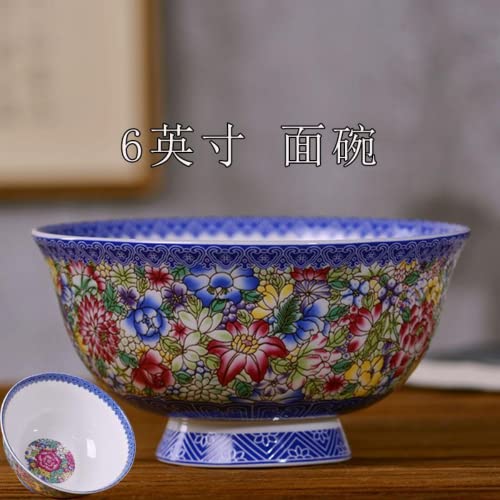 Cuenco de porcelana XIALON para disfrutar de ramen caliente y ensaladas en casa 4