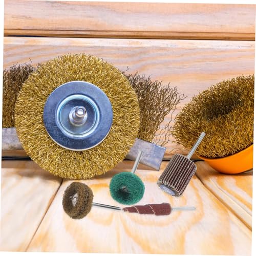 Lamelles abrasifs pour perceuse lot de 50 pièces pour polir l'acier inoxydable