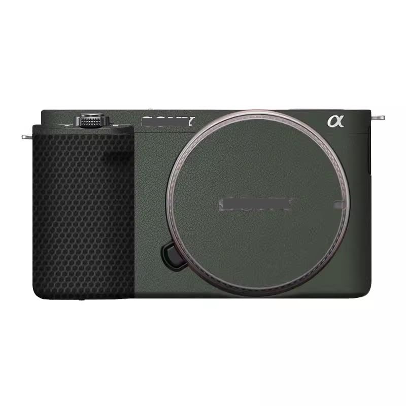 Autocollant Sony ZV-E10 film de protection anti-rayures skin cuir vert