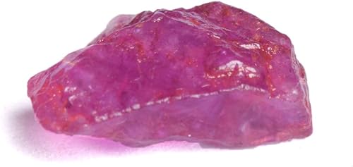 Piedra preciosa de rubí rojo en bruto 8.00 Ct Natural Raw Raw Certified Red Ruby Stone, Gema, africano - rubí rojo